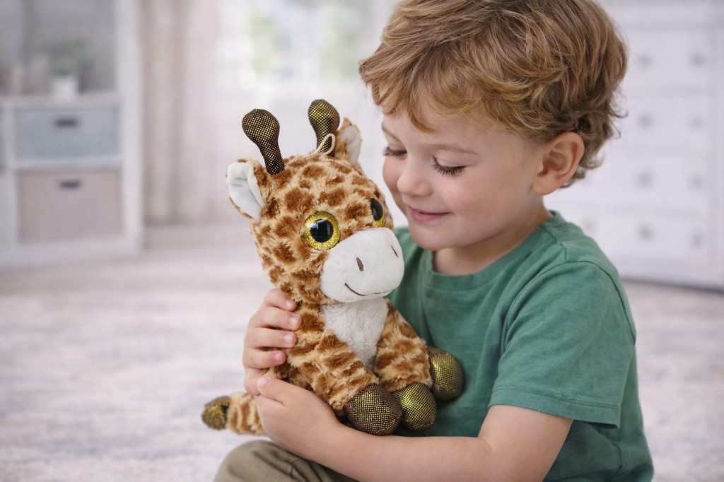 Peluş Cam Gözlü Hayvanlar 25 cm - Zürafa (Lisinya) Peluş Cam Gözlü Hayvanlar 25 cm - Zürafa (Lisinya)