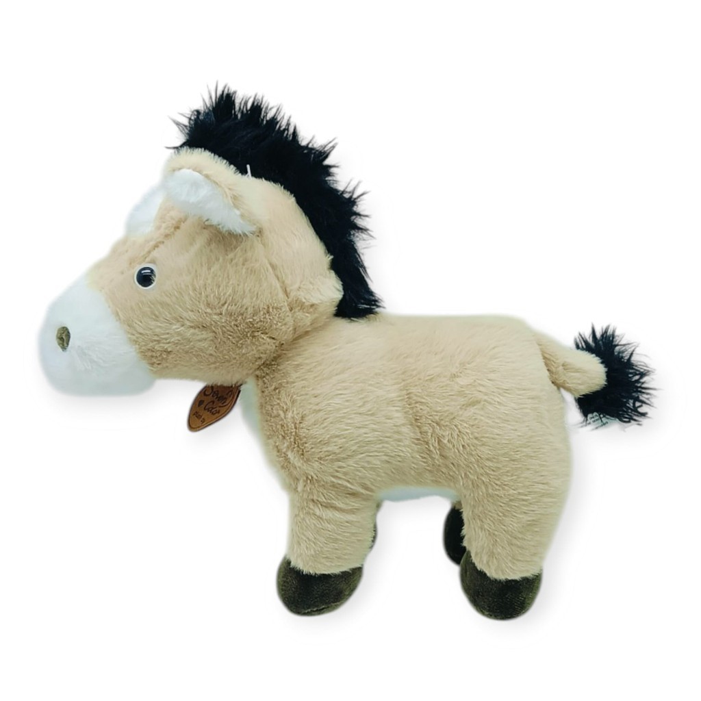 Peluş Hayvanlar Sesli 30 cm At - Bej (Lisinya) Peluş Hayvanlar Sesli 30 cm At - Bej (Lisinya)