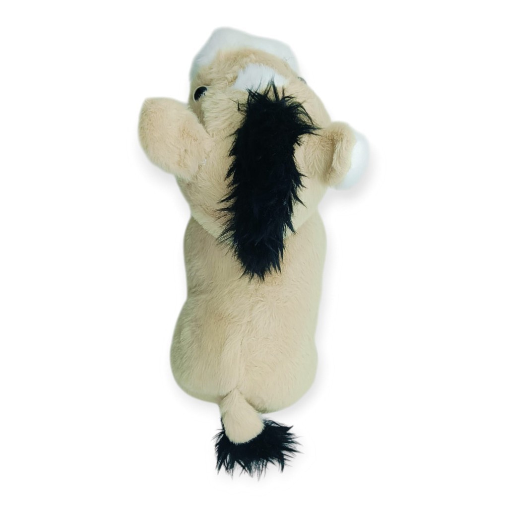 Peluş Hayvanlar Sesli 30 cm At - Bej (Lisinya)