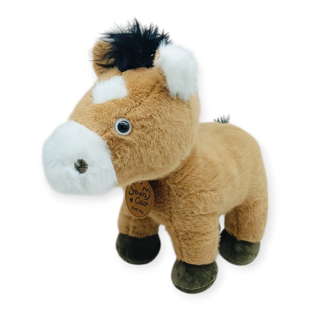 Peluş Hayvanlar Sesli 30 cm At - Koyu Kahverengi (Lisinya) Peluş Hayvanlar Sesli 30 cm At - Koyu Kahverengi (Lisinya)