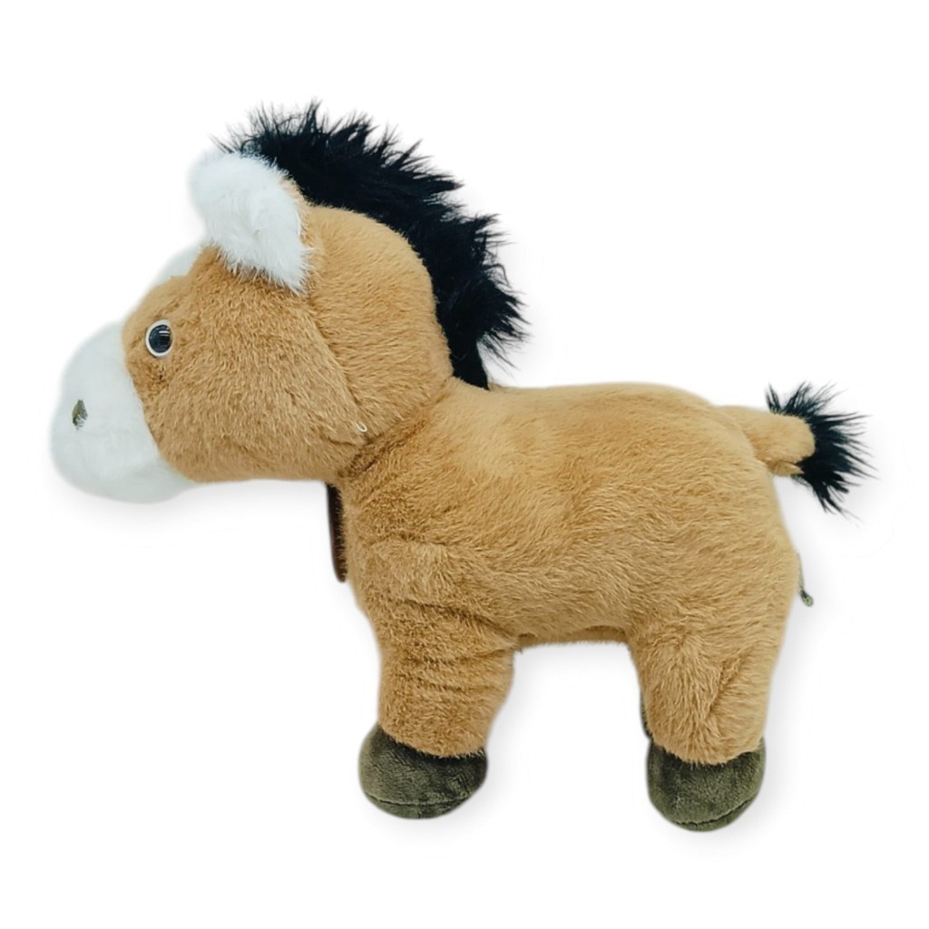 Peluş Hayvanlar Sesli 30 cm At - Koyu Kahverengi (Lisinya) Peluş Hayvanlar Sesli 30 cm At - Koyu Kahverengi (Lisinya)