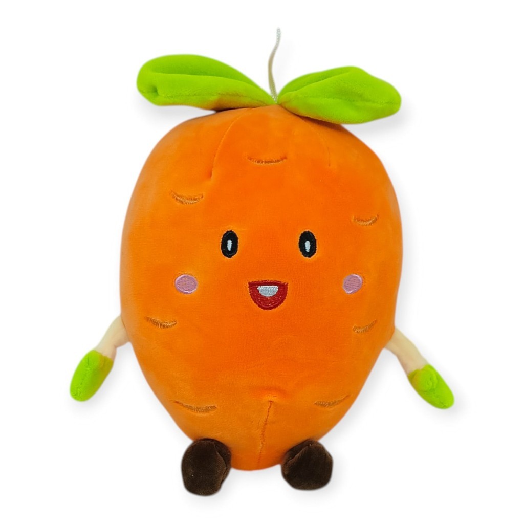 Peluş Meyveler 30 cm - Havuç (Lisinya)