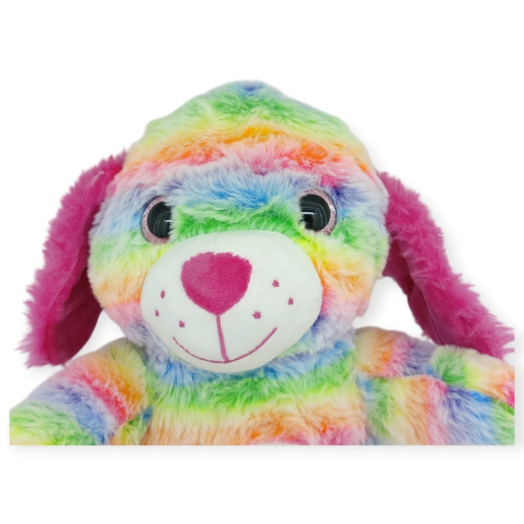 Peluş Renkli Hayvanlar 38 cm - Tavşan (Lisinya)