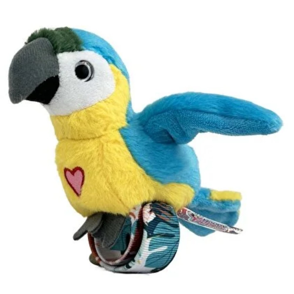 Peluş Ses Tekrarlı Hayvan Bileklik Aksesuar - Sarı Papağan (Lisinya) Peluş Ses Tekrarlı Hayvan Bileklik Aksesuar - Sarı Papağan (Lisinya)