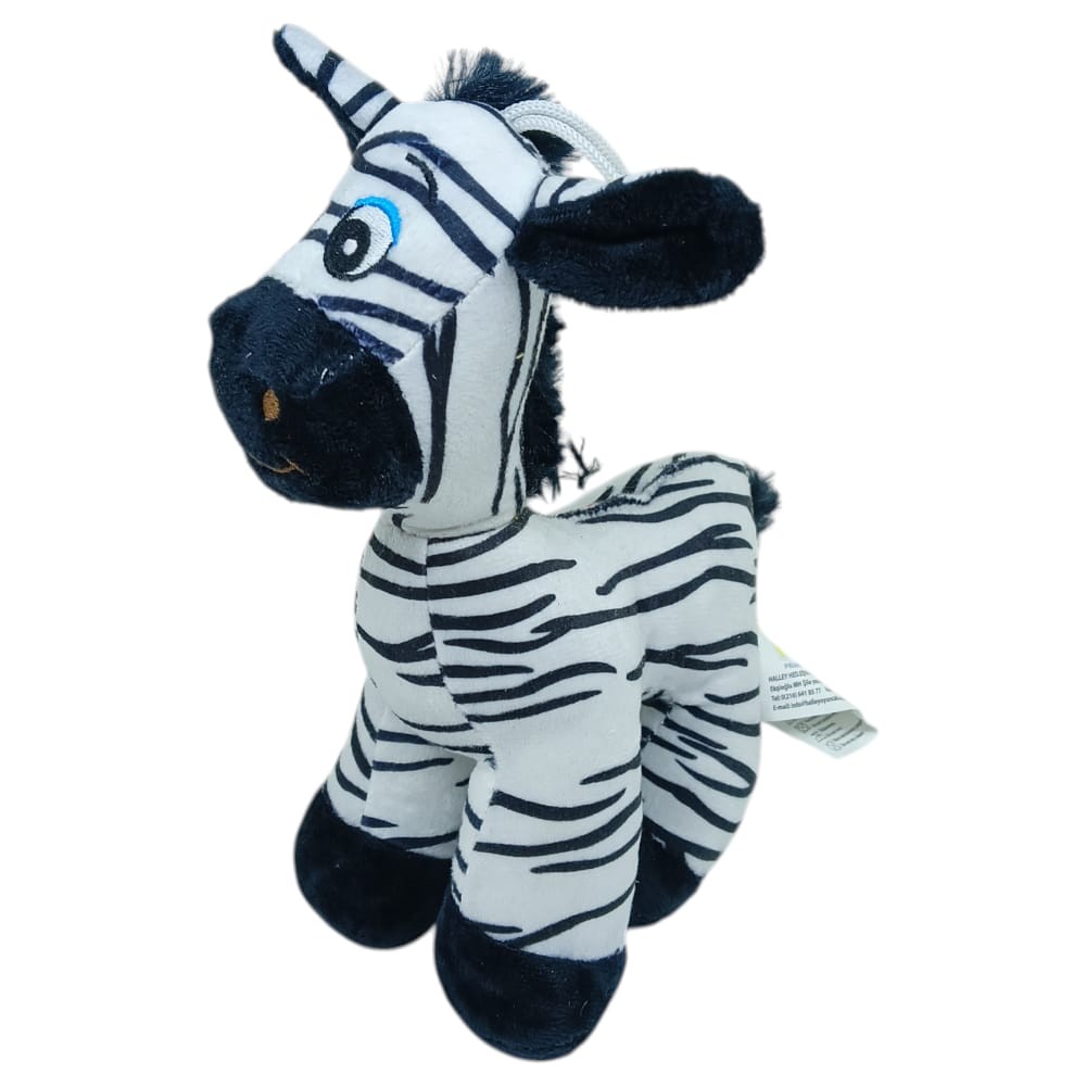 Peluş Sevimli Hayvanlar 25 cm - Zebra (Lisinya)