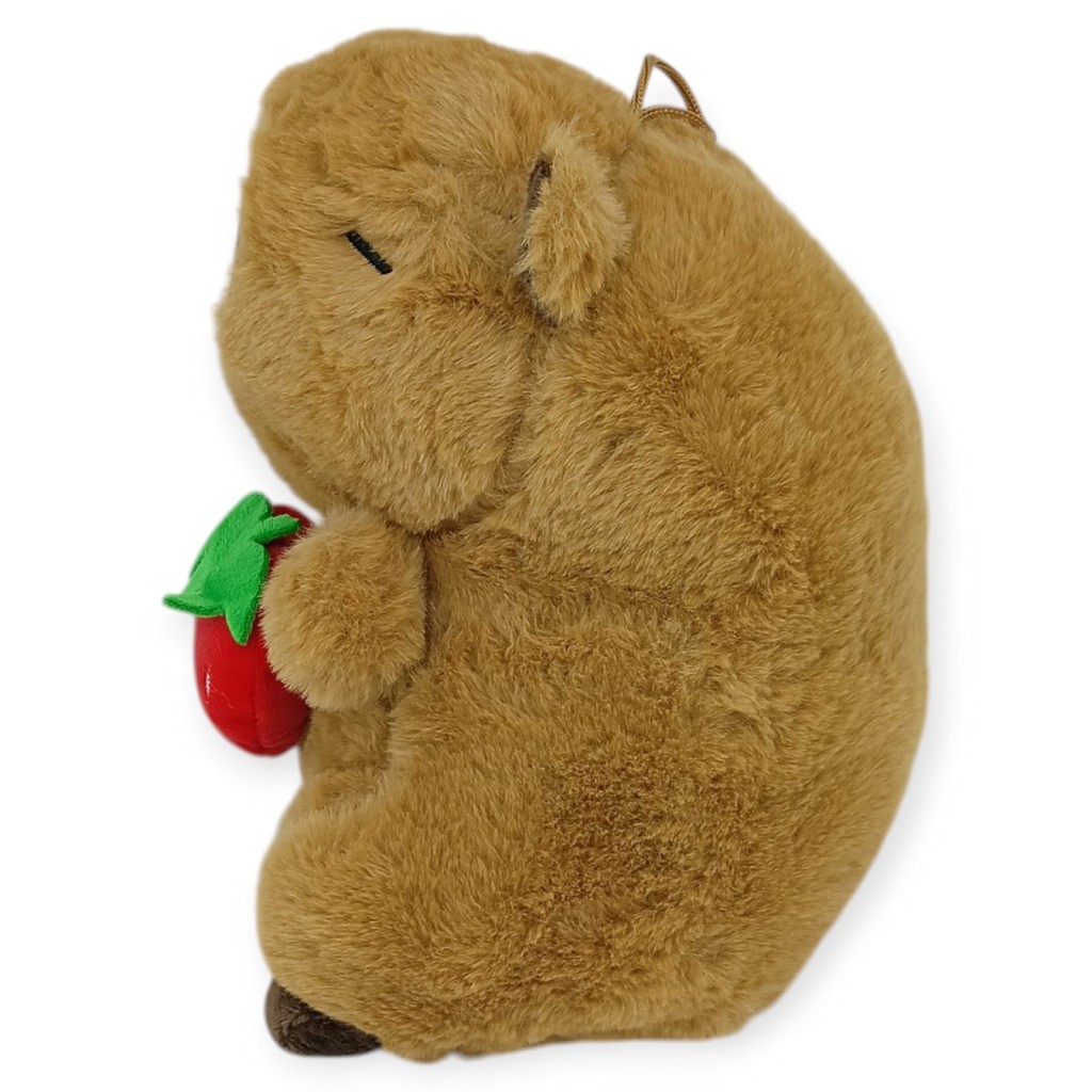 Peluş Sevimli Hayvanlar 25 cm - Kapibara Çilek (Lisinya)
