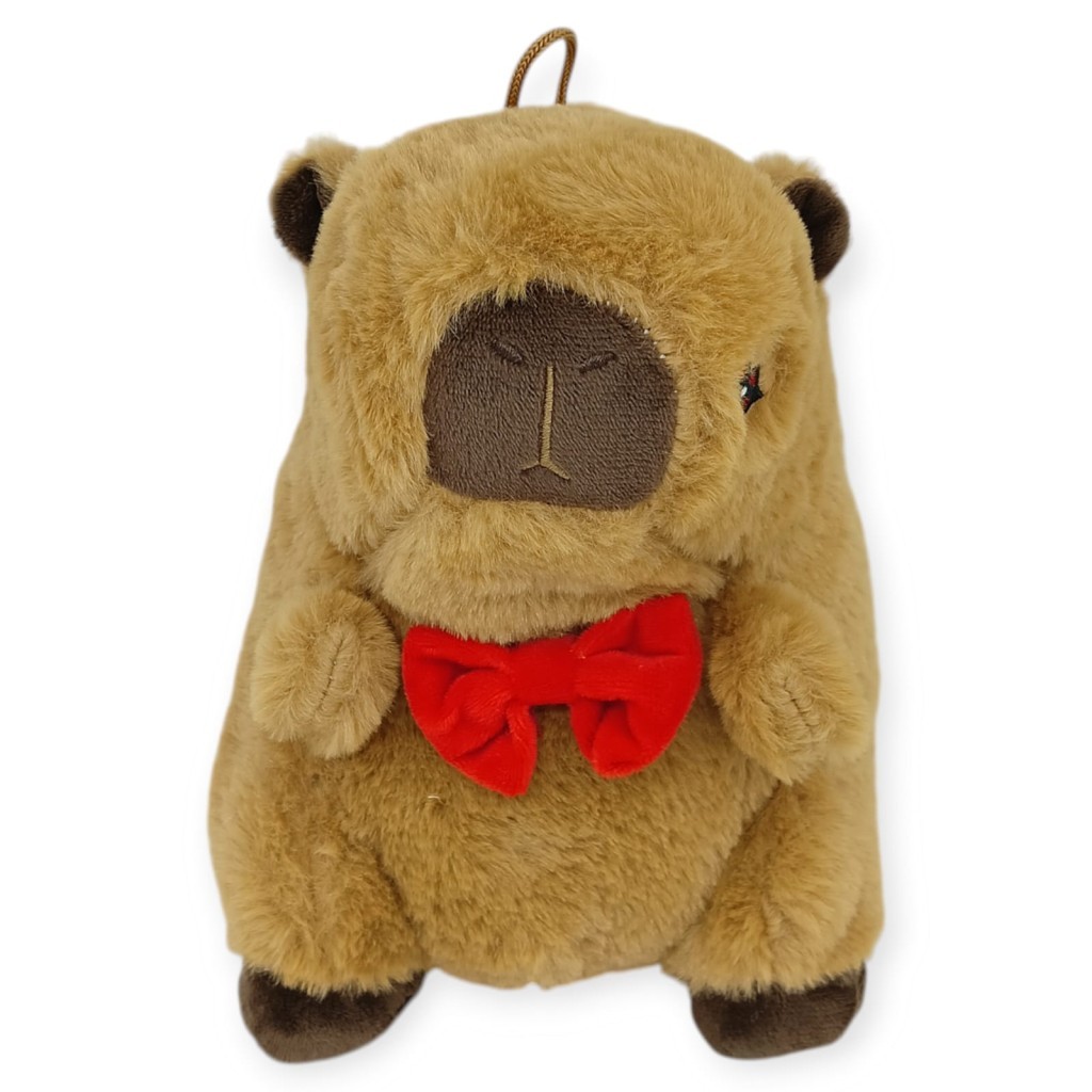 Peluş Sevimli Hayvanlar 25 cm - Kapibara Papyon (Lisinya)