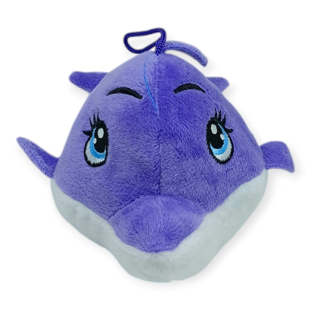 Peluş Sevimli Hayvanlar 20 cm - Mor Yunus (Lisinya)