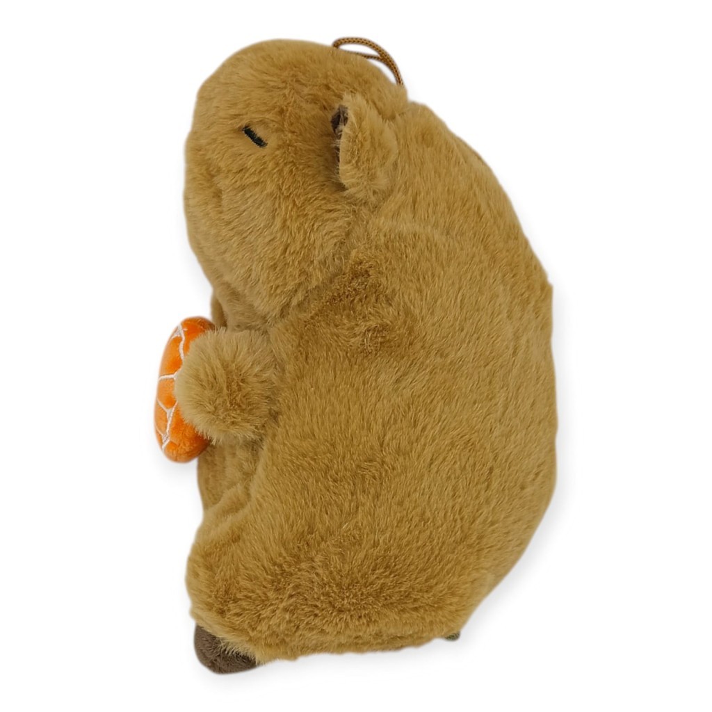Peluş Sevimli Hayvanlar 25 cm - Kapibara Portakal (Lisinya)