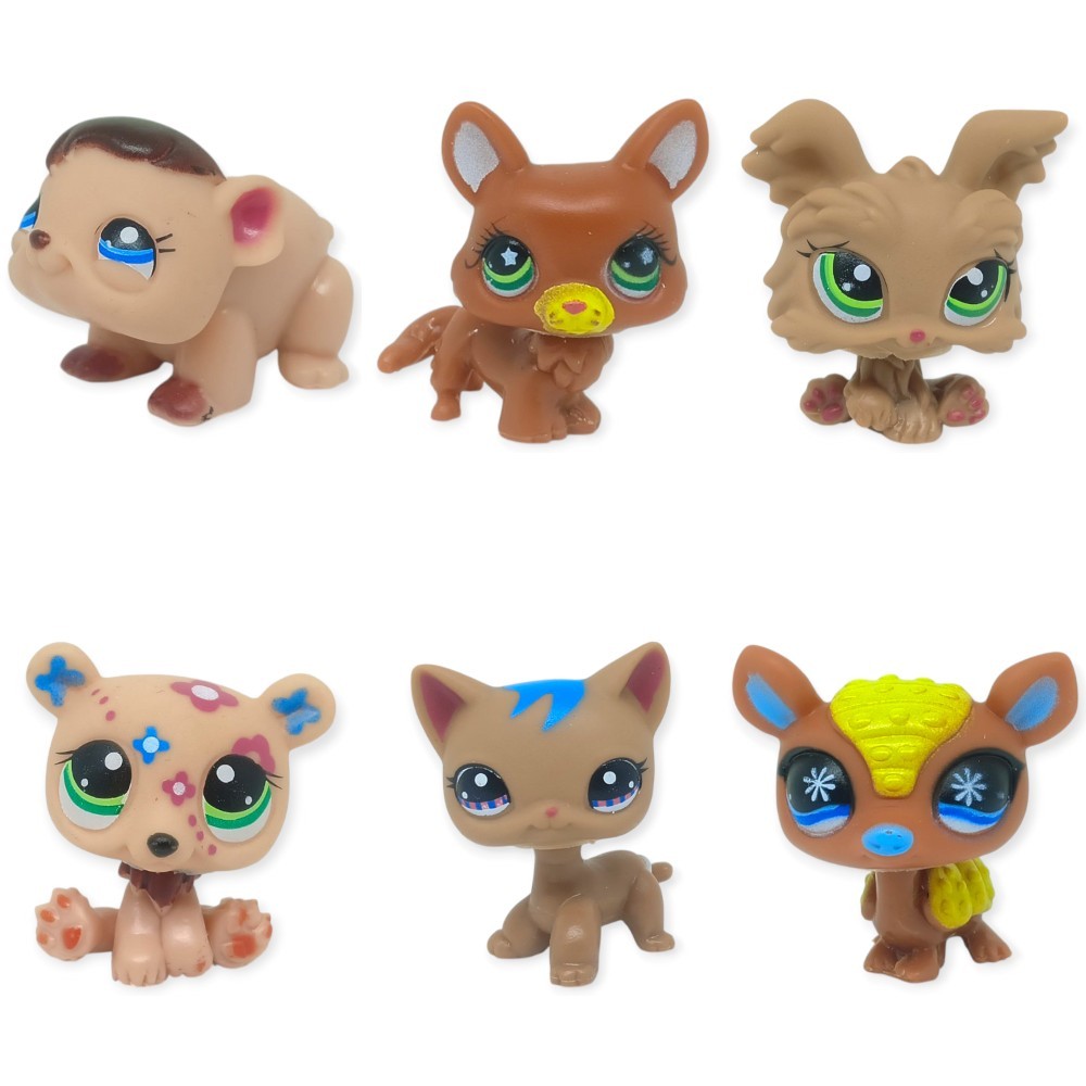 Pet Star Little 6'lı Sevimli Hayvanlar Figür Seti -2 (Lisinya)