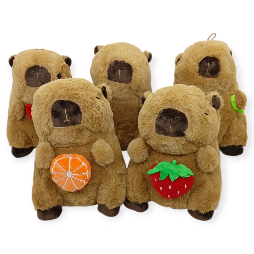 PL50120 - PELUŞ KAPİBARA 25 CM 4 AST (Lisinya)