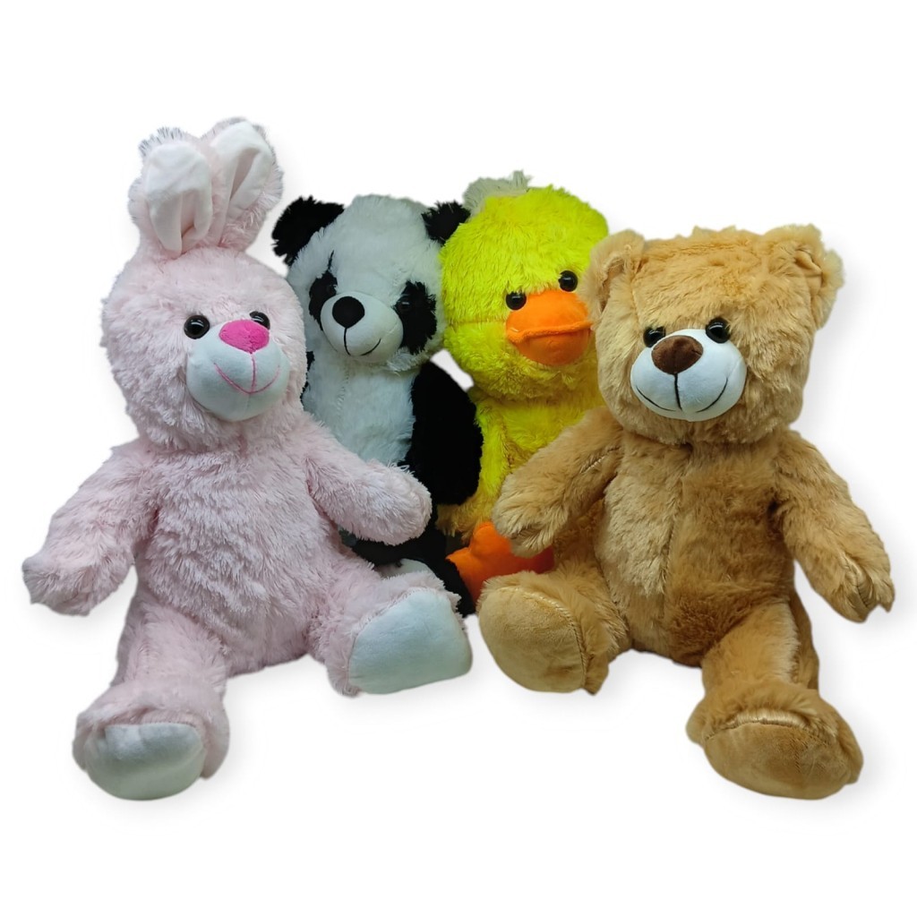 PL62247 - PELUŞ HAYVAN FİGÜRLERİ 40 CM 4 AST (Lisinya)