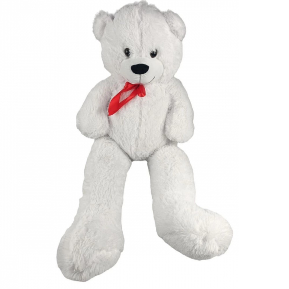 PL62537 - 125 CM PELUŞ KURDELALI BÜYÜK AYI 2 AST (Lisinya)