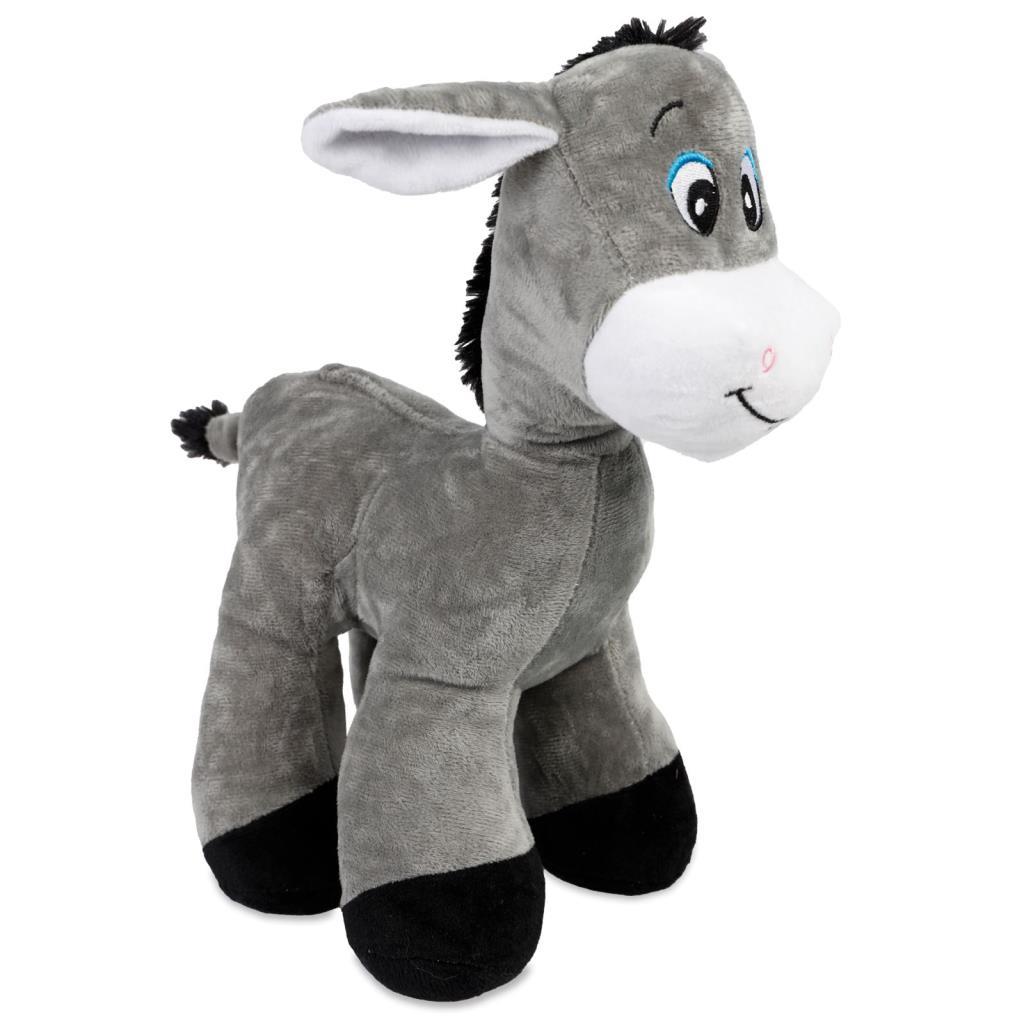 PL62896 - PELUŞ HAYVANLAR 30 CM EŞEK ZEBRA ZÜRAFA (Lisinya)