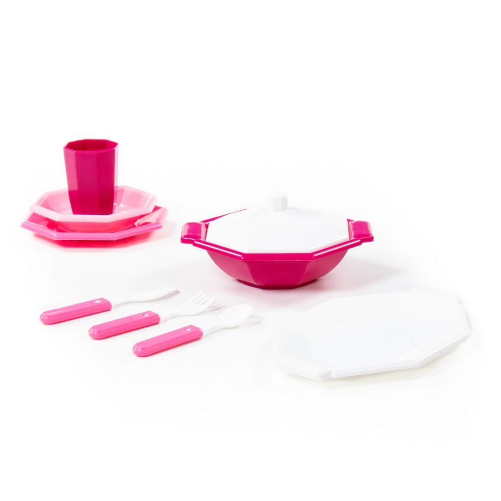 Polesie Retro Yemek Takımı 9 Parça - POL-61706 (Lisinya)