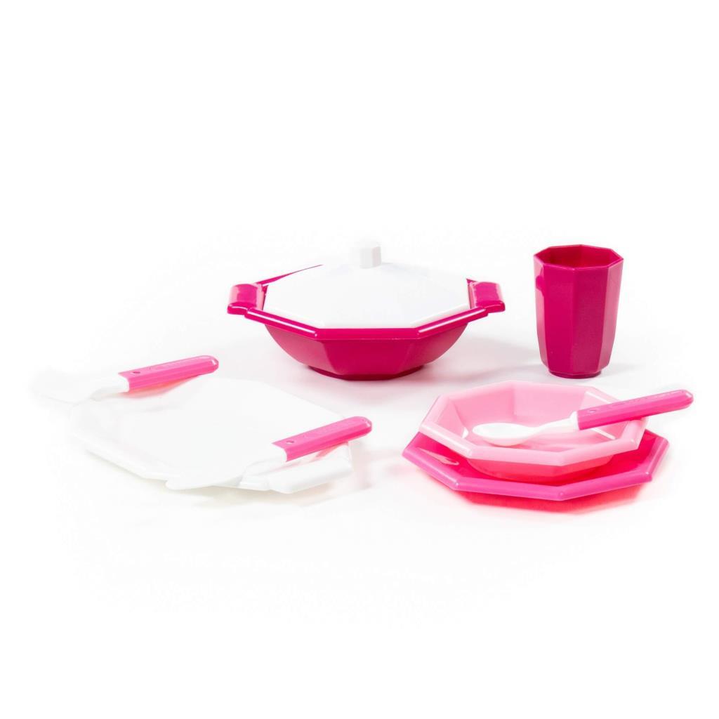 Polesie Retro Yemek Takımı 9 Parça - POL-61706 (Lisinya)