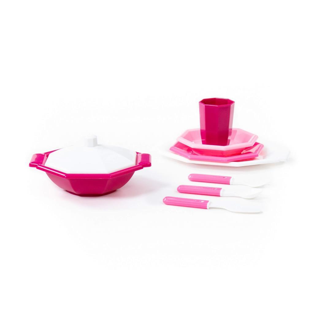 Polesie Retro Yemek Takımı 9 Parça - POL-61706 (Lisinya)