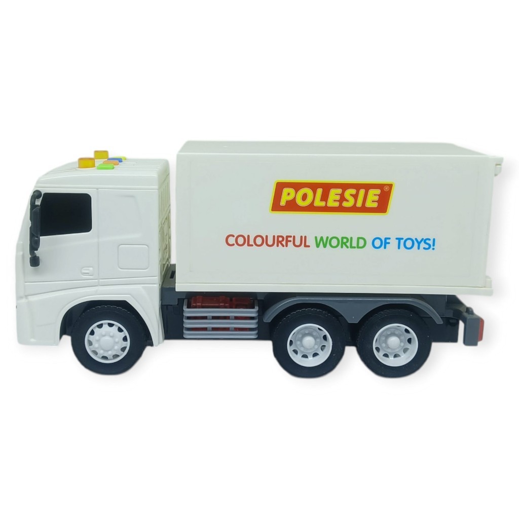 Polesie İş Makinaları Serisi - Sesli Işıklı - Kapalı Kasa Kamyonet (Lisinya)