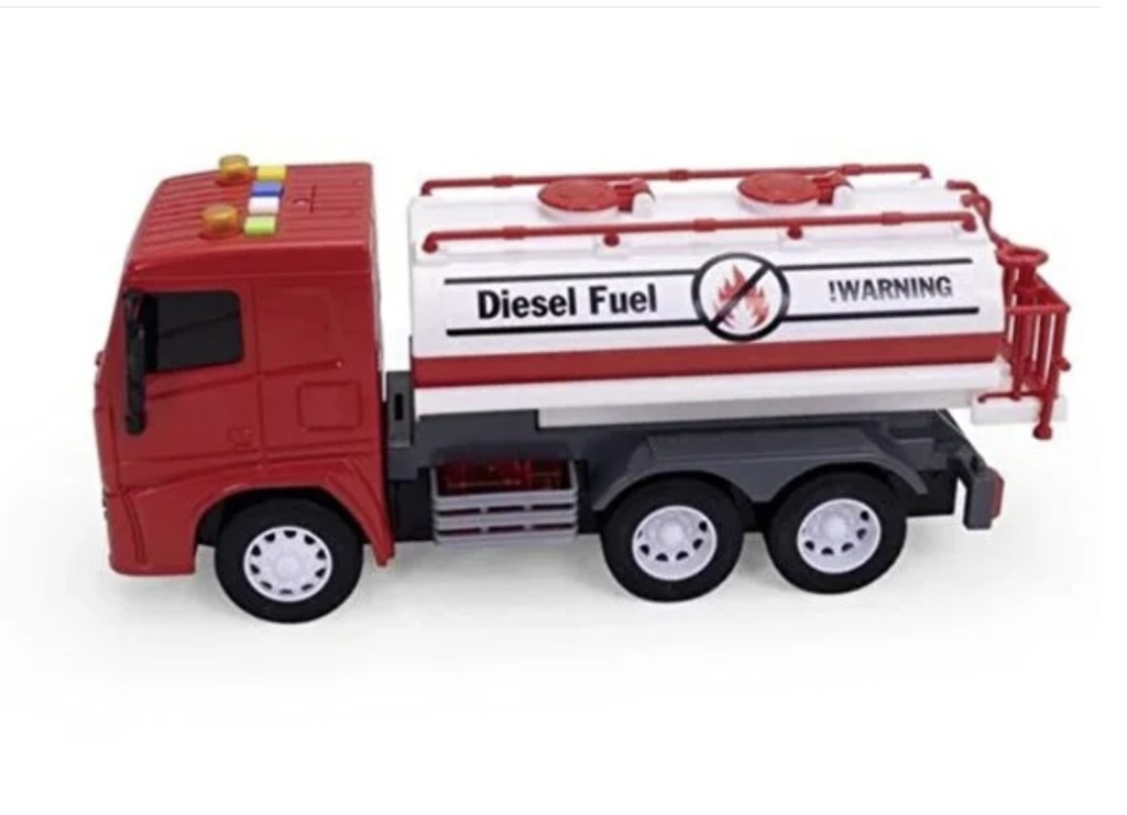 Polesie İş Makinaları Serisi - Sesli Işıklı - Su Tankeri  (Lisinya)