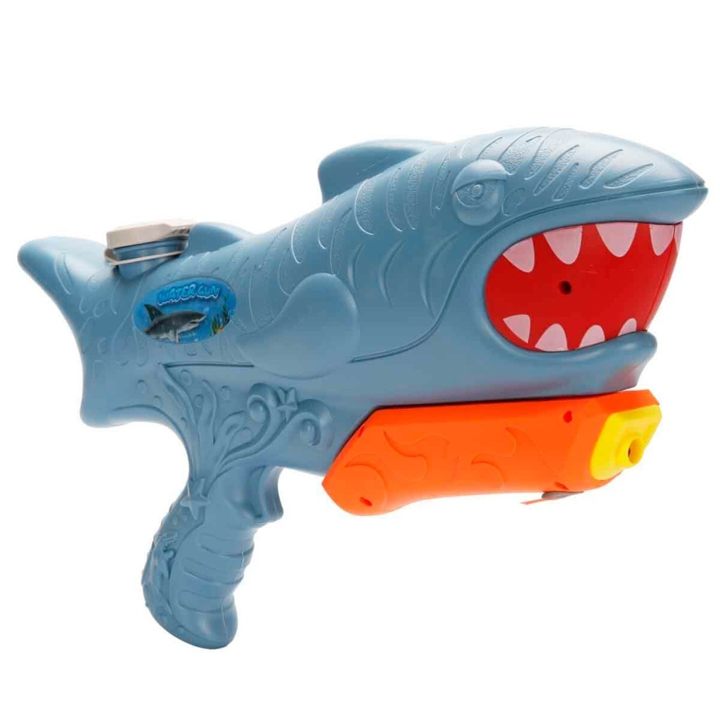 Pompalı Su Tabancası Köpekbalığı Figürlü - 1056 (Lisinya) Pompalı Su Tabancası Köpekbalığı Figürlü - 1056 (Lisinya)