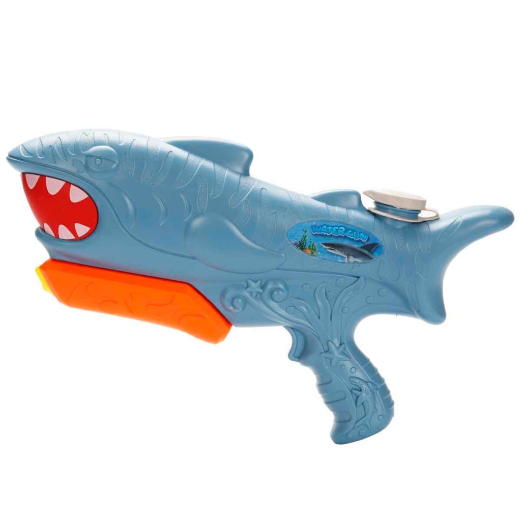 Pompalı Su Tabancası Köpekbalığı Figürlü - 1056 (Lisinya) Pompalı Su Tabancası Köpekbalığı Figürlü - 1056 (Lisinya)