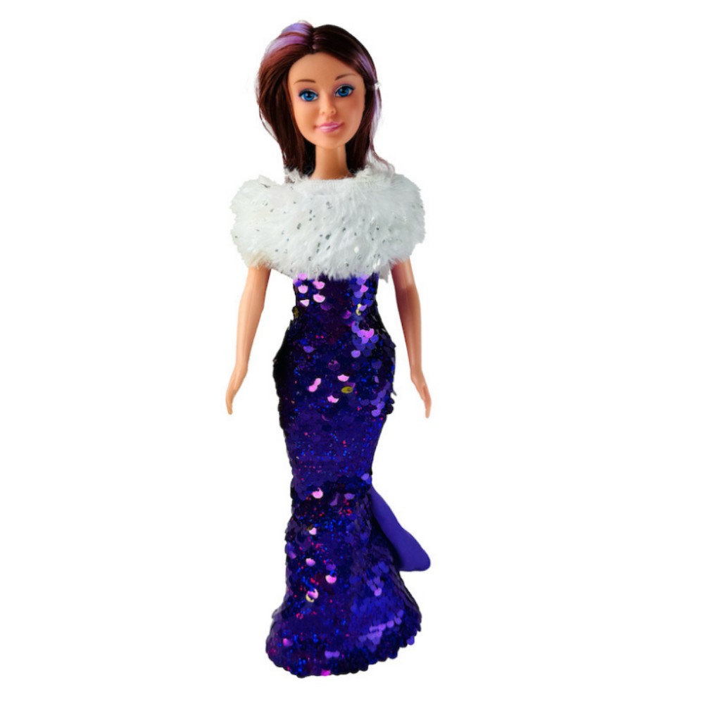 Renk Değiştiren Prenses Bebek 30 cm - 66772 - Mor (Lisinya) Renk Değiştiren Prenses Bebek 30 cm - 66772 - Mor (Lisinya)