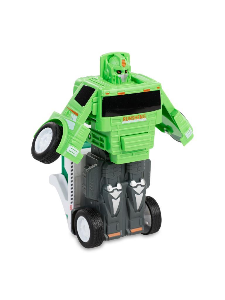 Robota Dönüşen Temizlik Araçları - Konteyner Çöp Kamyonu (Lisinya)