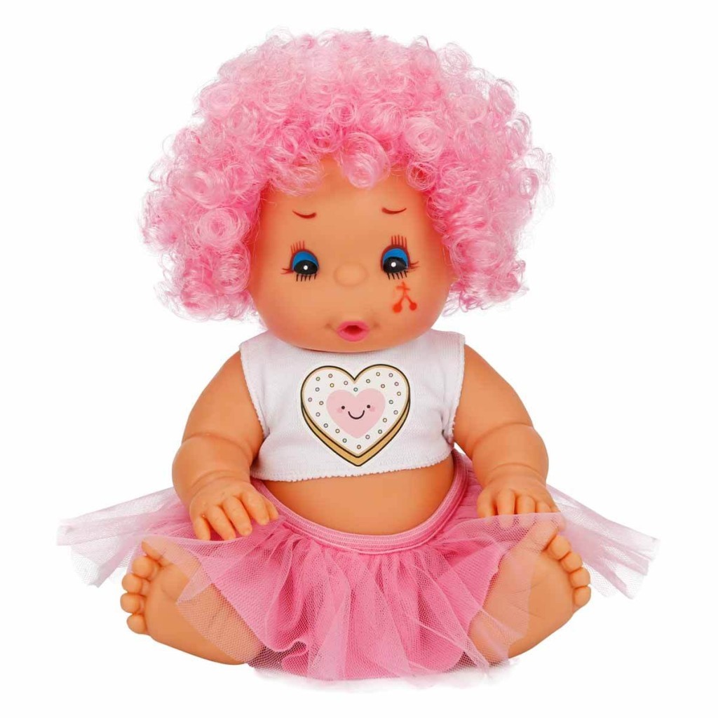 Afro Et Bebek Kıvırcık Saçlı - Pembe (Lisinya)