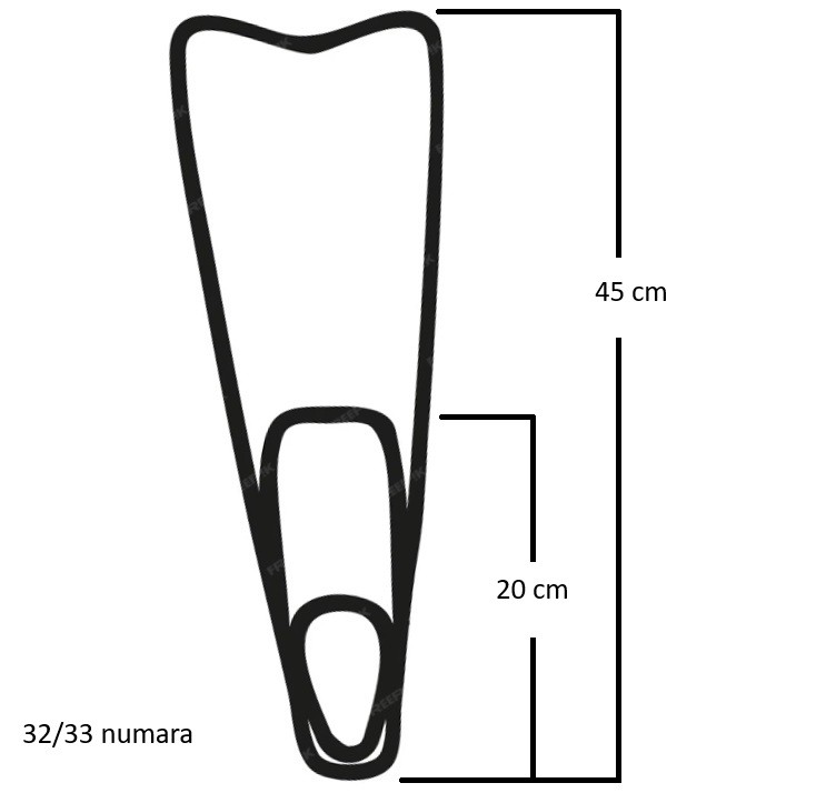 Sea Walker Çantalı Yüzücü Paleti 32-33 KIRMIZI - MAS-32/33 (Lisinya)