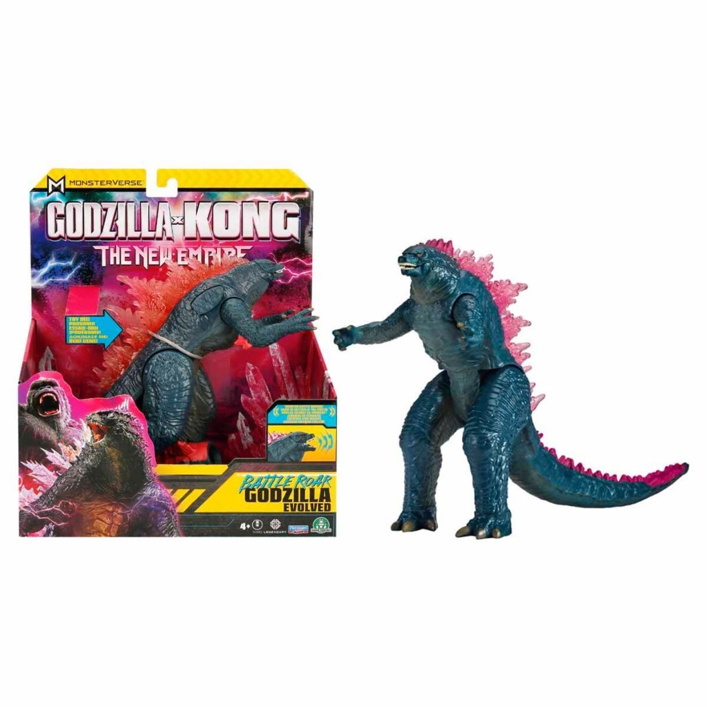 Sesli Delüks Aksiyon Figürü 18 cm - Godzilla Evolved (Lisinya)