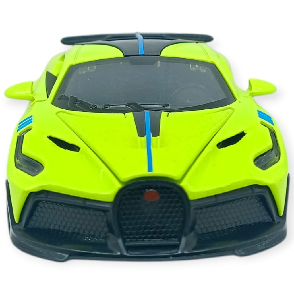 Sesli Işıklı Spor Araba 15 cm - 3241D- Yeşil (Lisinya)