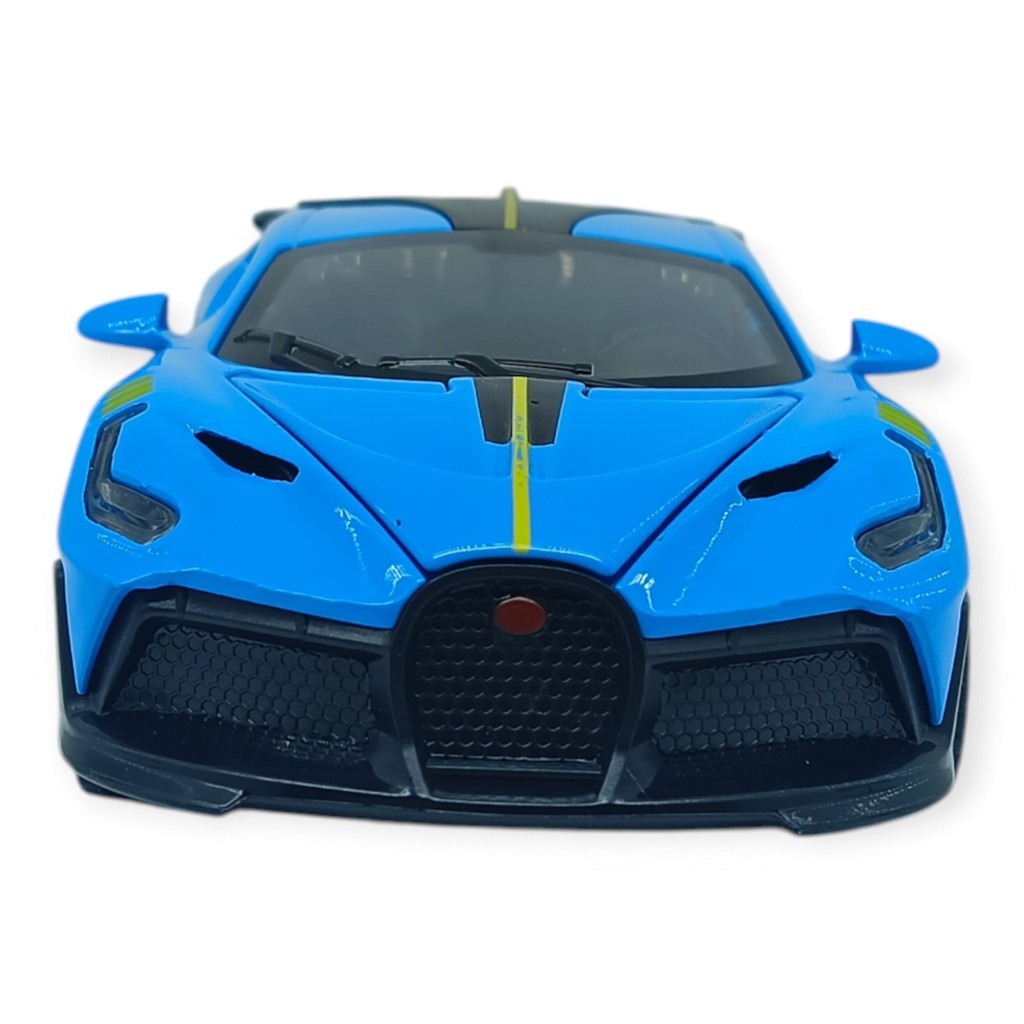 Sesli Işıklı Spor Araba 15 cm - 3241D- Mavi (Lisinya)