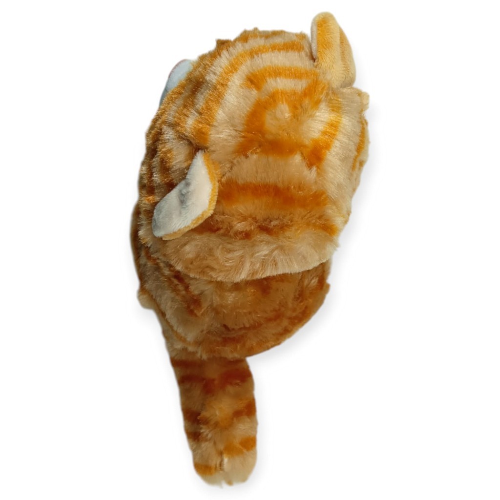 Sesli Peluş Kedi 25 cm - Sarı (Lisinya)