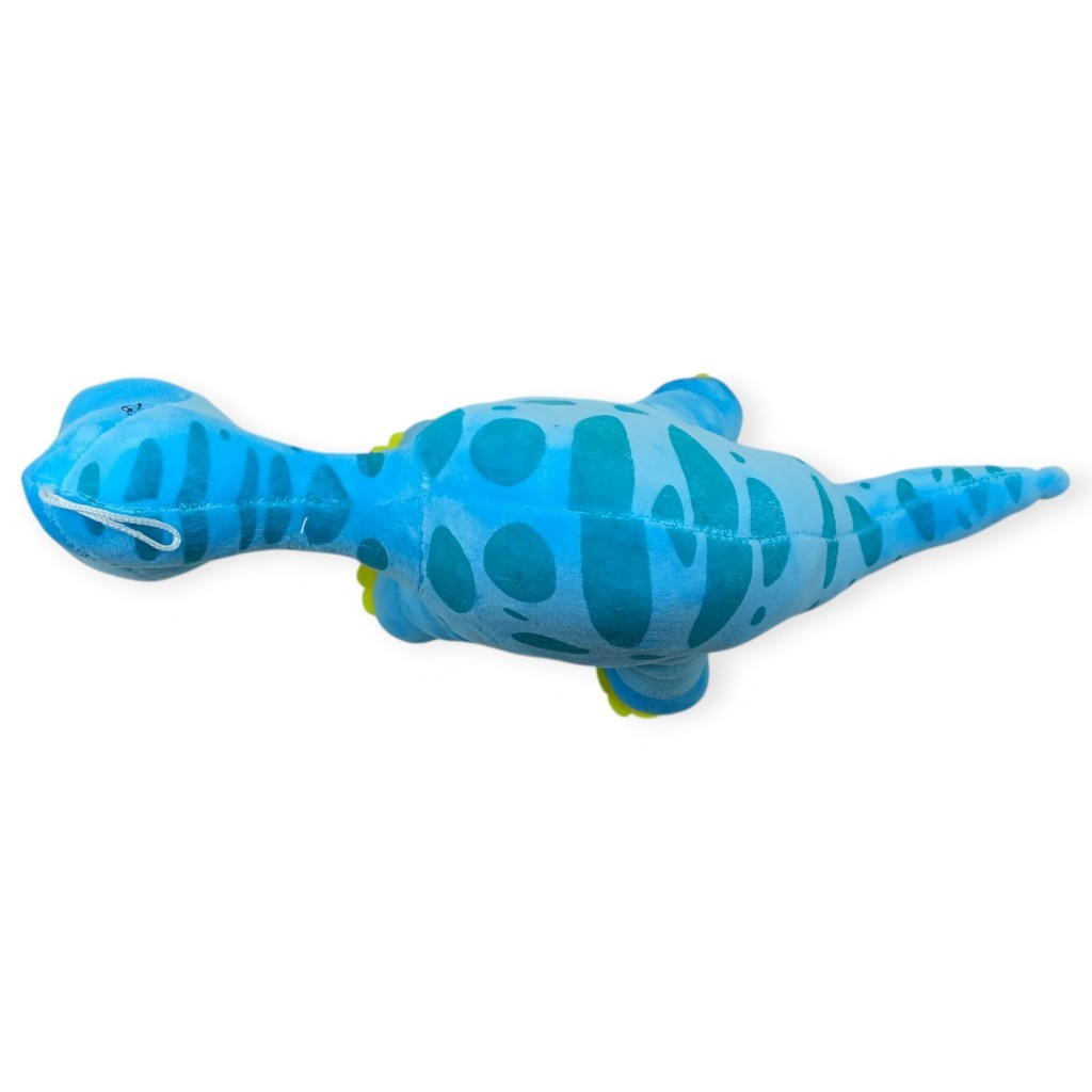 Sevimli Peluş Dinazor Turko Dino 35 cm - Mavi (Lisinya)