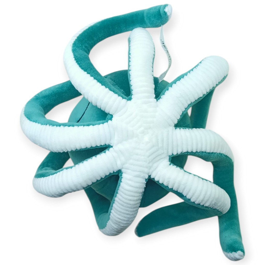 Peluş Sevimli Ahtapot 30 cm - Yeşil (Lisinya)