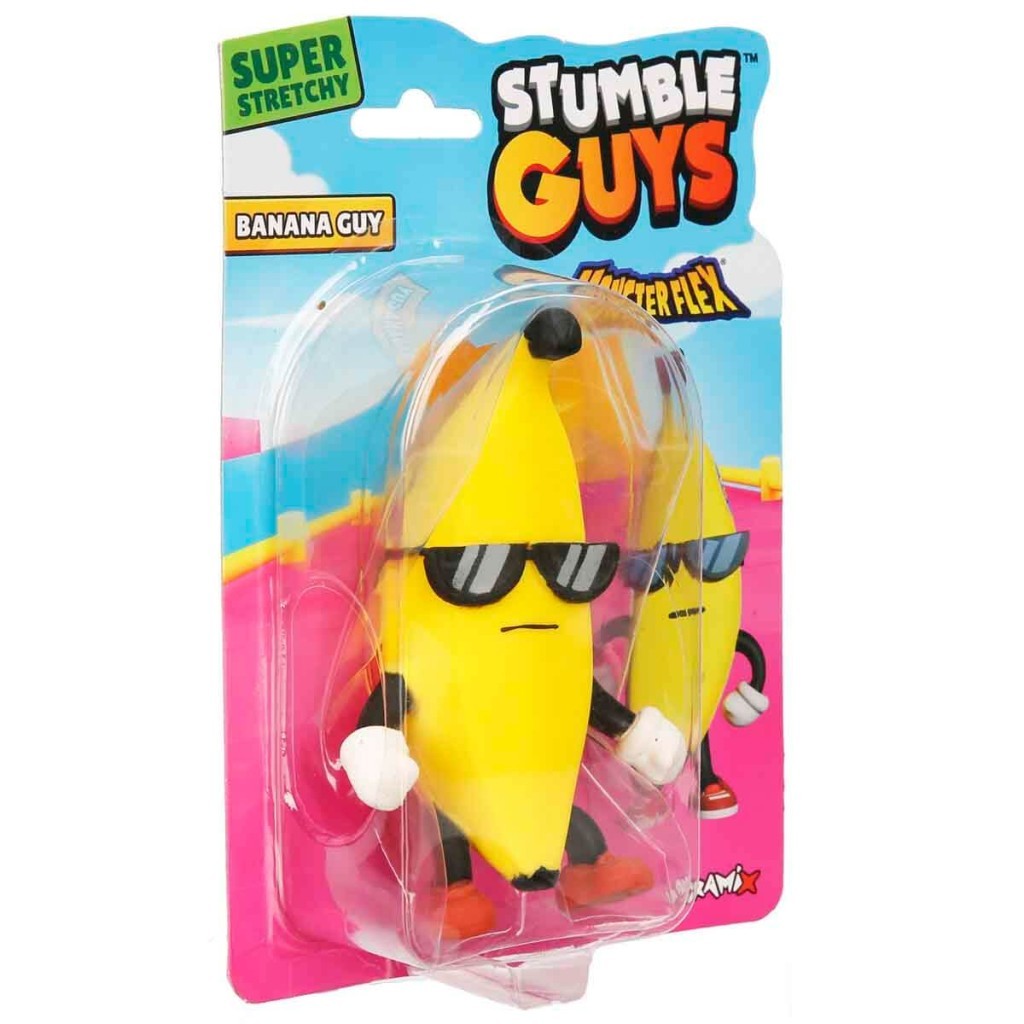 Monsterflex Stumble Guys Figürler Serisi - Banana Guy (Lisinya)