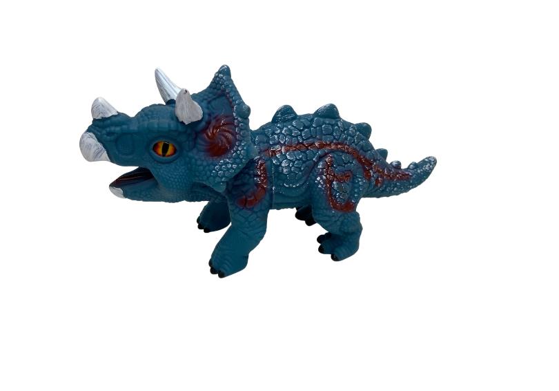 Soft Dinazor Neon Gözlü 24 Cm -LD6206B-Syracosaurus (Lisinya)