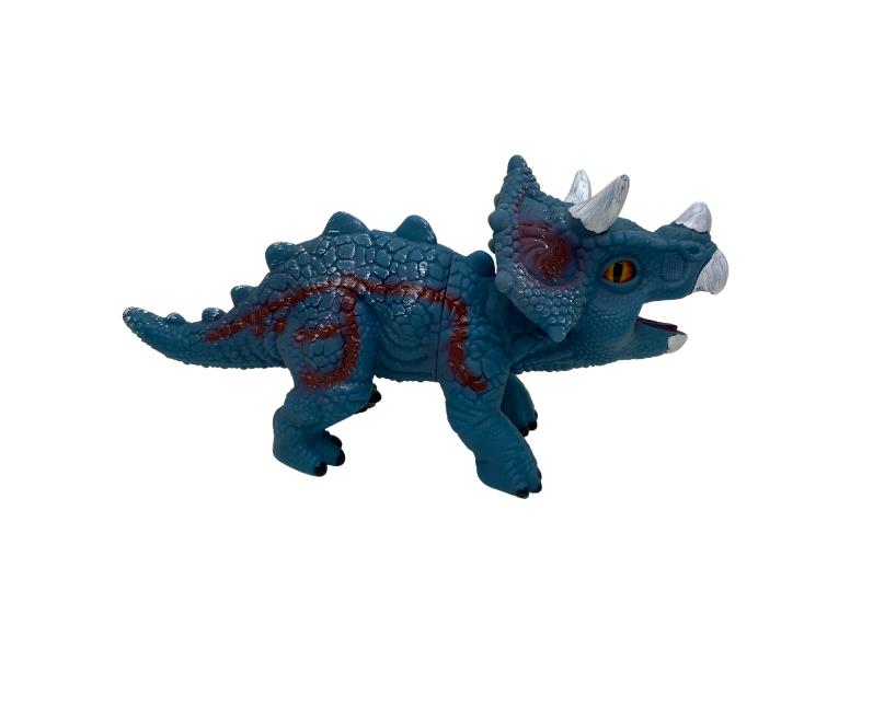 Soft Dinazor Neon Gözlü 24 Cm -LD6206B-Syracosaurus (Lisinya)