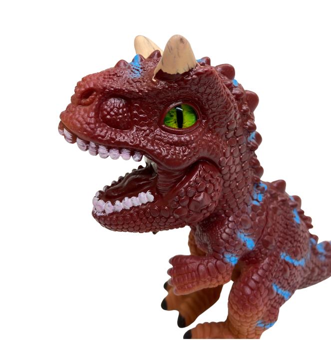 Soft Dinazor Neon Gözlü 24 Cm - LD6206B-Allosaurus (Lisinya)