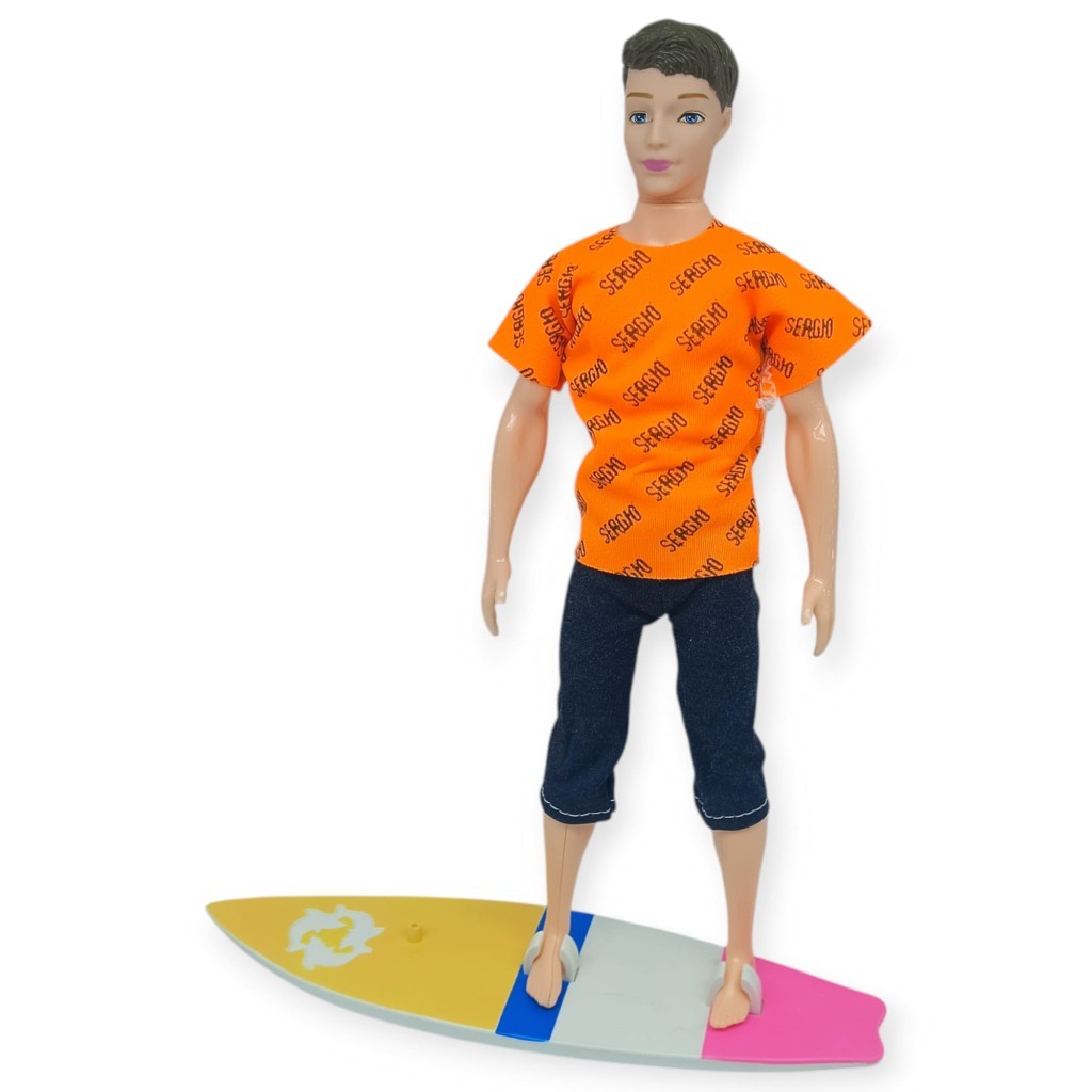 Sörfçü Bebek Sergio Sörf Tahtalı - Turuncu (Lisinya)