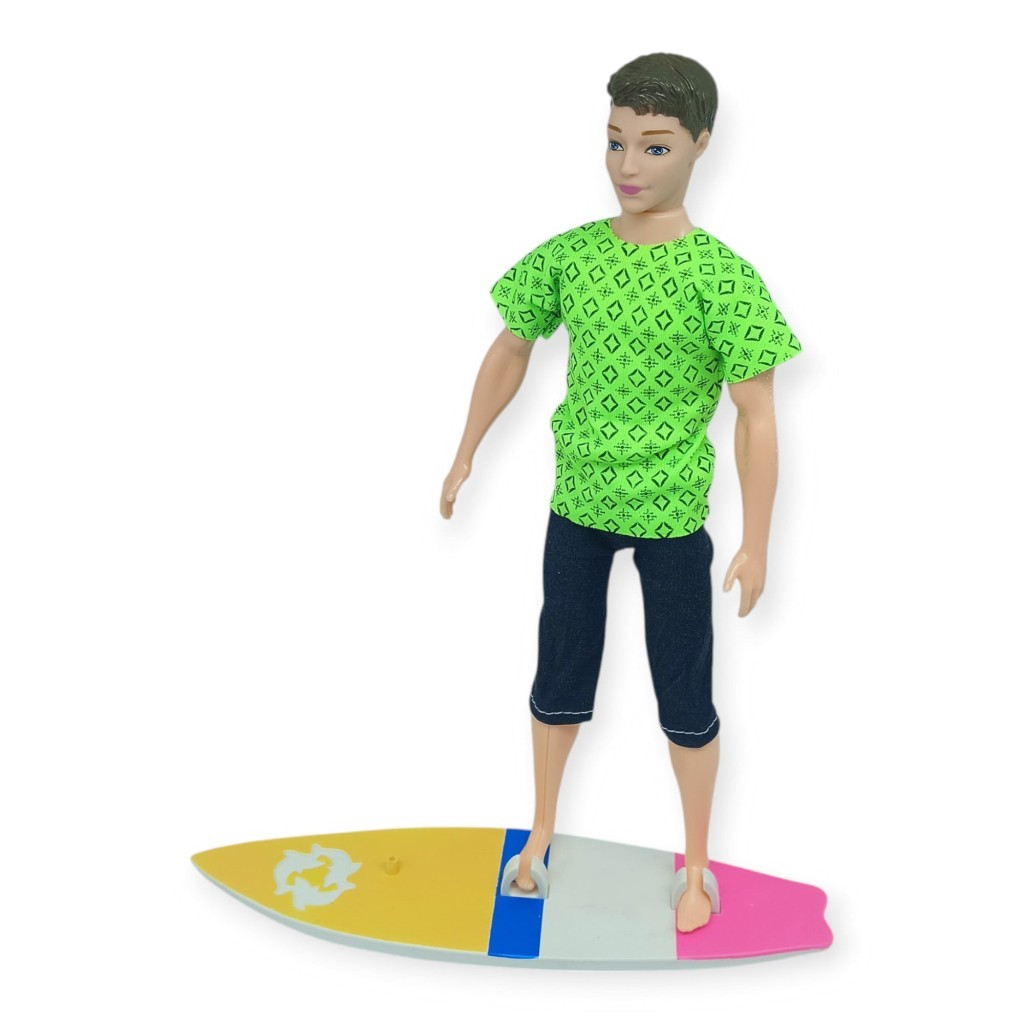 Sörfçü Bebek Sergio Sörf Tahtalı - Yeşil (Lisinya)