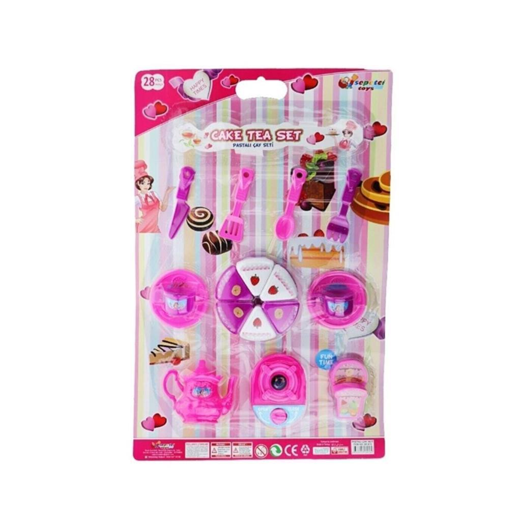 Pastalı Çay Seti - SP-916 (Lisinya)