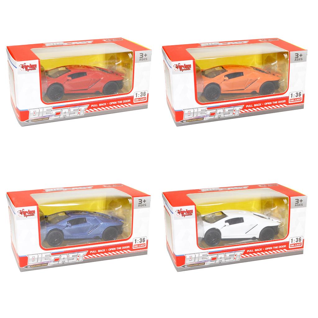 SR22- C/B SPOR ARABA METAL 1:36 KUTULU (Lisinya)