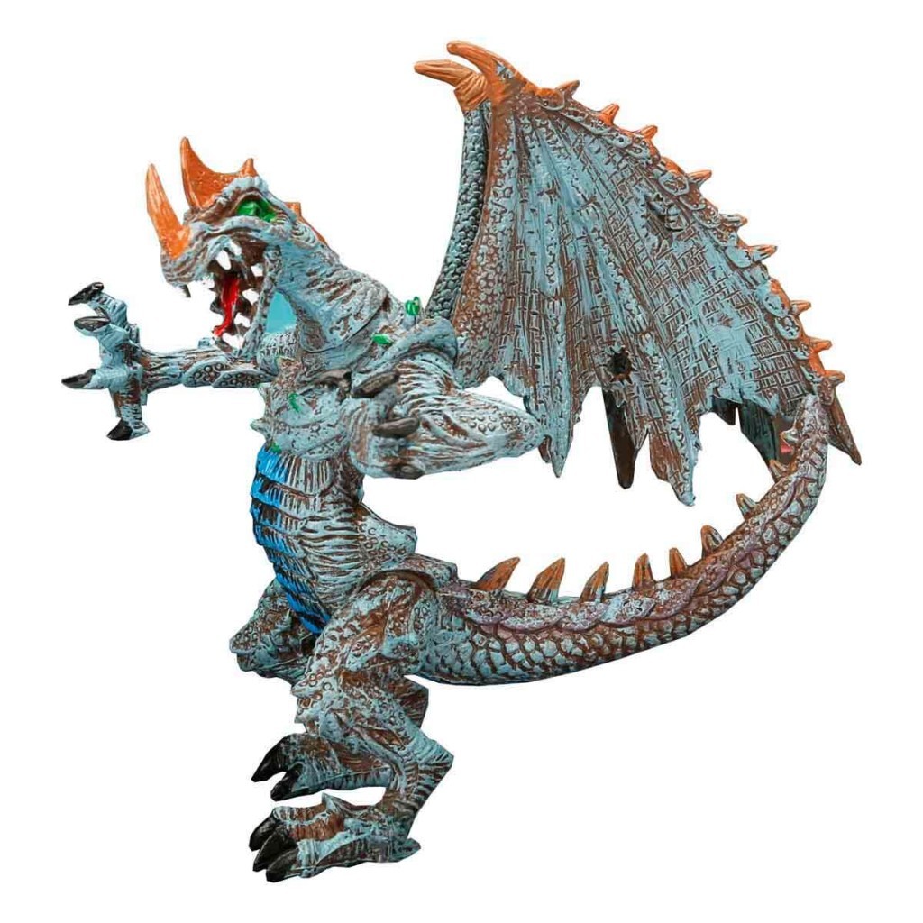 Standlı Ejderha Figürü 13 cm - Mavi (Lisinya) Standlı Ejderha Figürü 13 cm - Mavi (Lisinya)