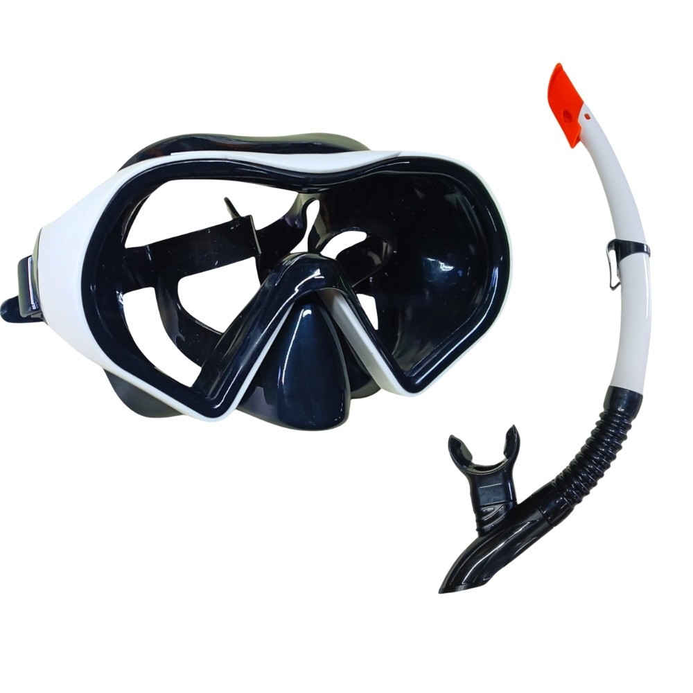 Star Diving Dalış Maskesi ve Snorkel Yetişkin - 51712-BEYAZ (Lisinya)