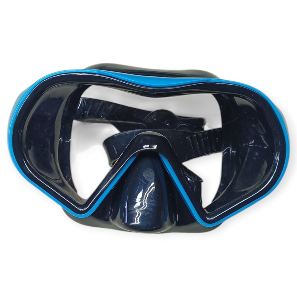 Star Diving Dalış Maskesi ve Snorkel Yetişkin - 51712-MAVİ (Lisinya)