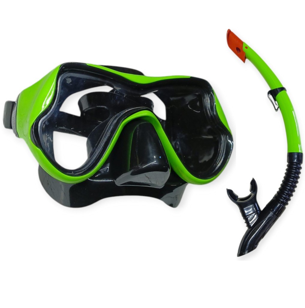 Star Diving Dalış Maskesi ve Snorkel Yetişkin - 51714-YEŞİL (Lisinya) Star Diving Dalış Maskesi ve Snorkel Yetişkin - 51714-YEŞİL (Lisinya)