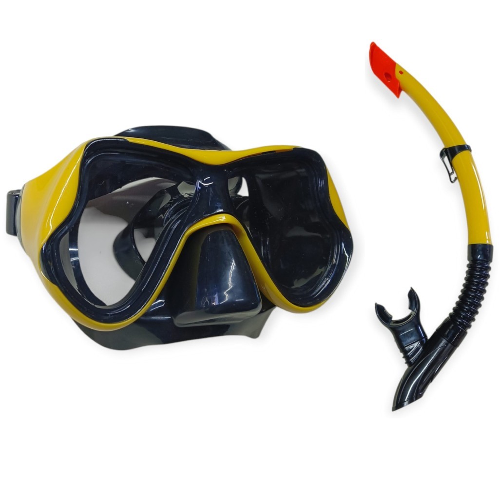 Star Diving Dalış Maskesi ve Snorkel Yetişkin - 51715-SARI (Lisinya) Star Diving Dalış Maskesi ve Snorkel Yetişkin - 51715-SARI (Lisinya)