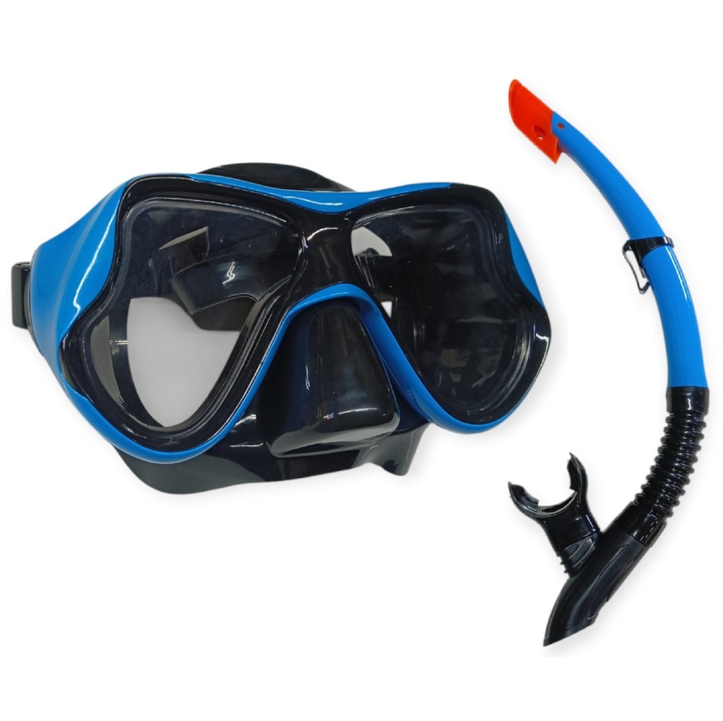 Star Diving Dalış Maskesi ve Snorkel Yetişkin - 51715-MAVİ (Lisinya) Star Diving Dalış Maskesi ve Snorkel Yetişkin - 51715-MAVİ (Lisinya)