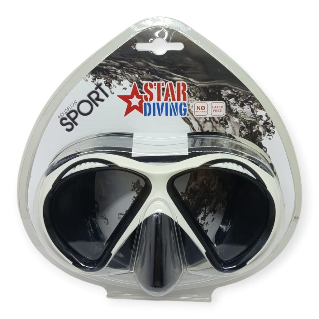 Star Diving Dalış Maskesi Yetişkin - 51701-BEYAZ (Lisinya)